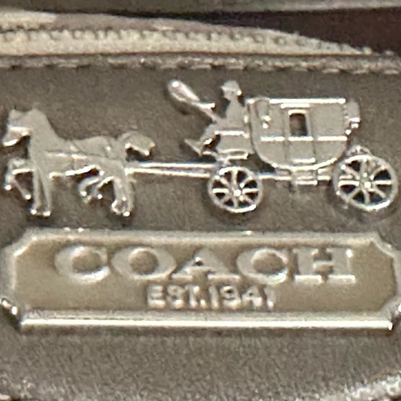 Coach Madison B1182-17000 Khaki Satchel Bag - Picture 4 of 11